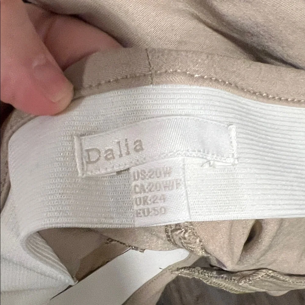 Dalia Light Tan Pants - Picture 2 of 5
